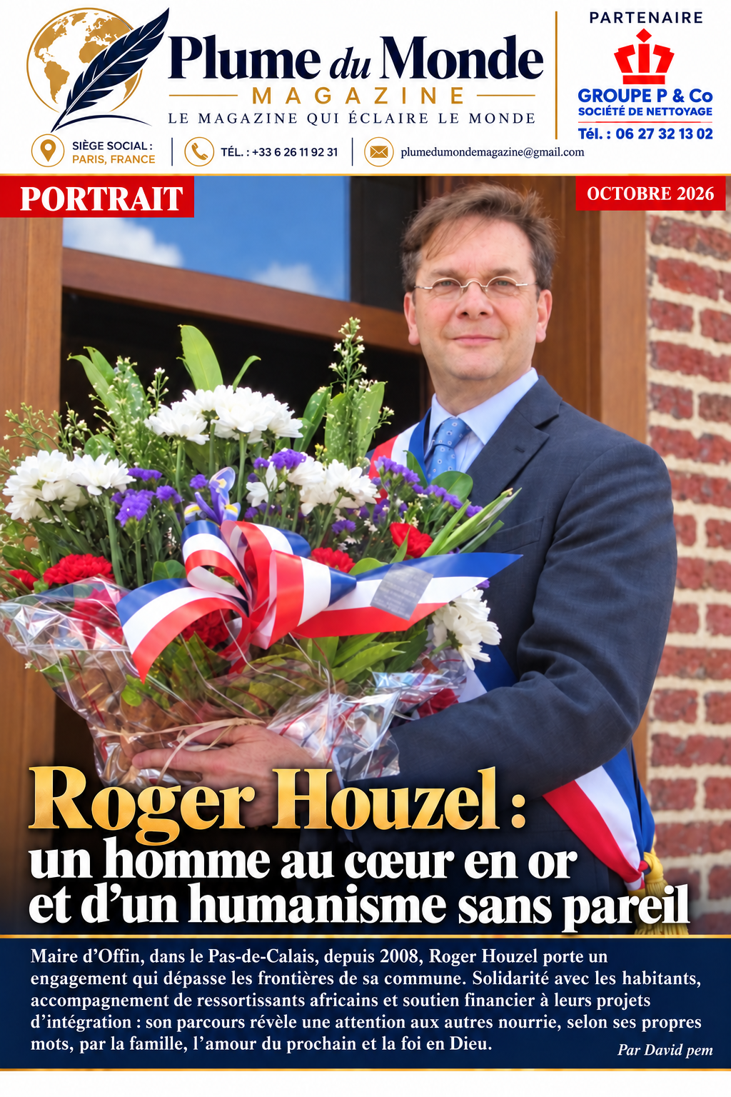 Roger Houzel : un homme au cœur en or et d’un humanisme sans pareil